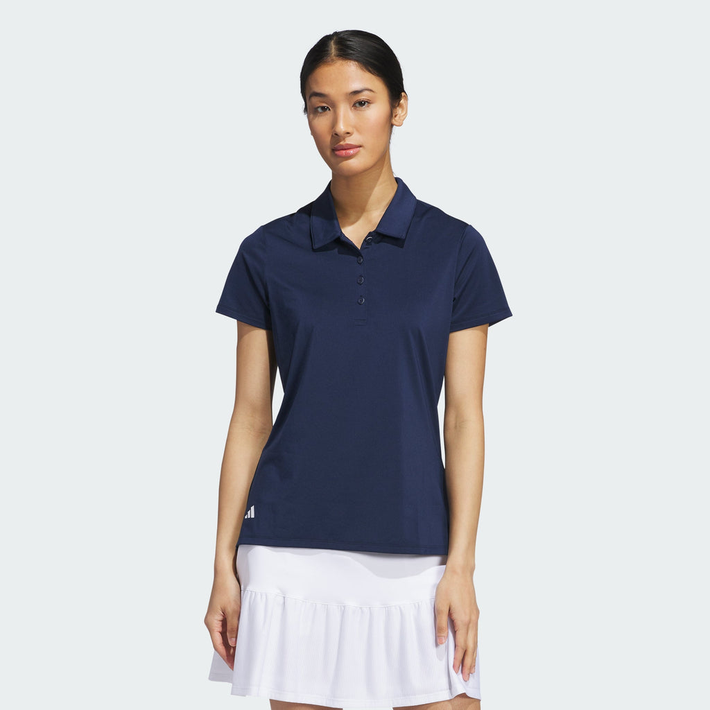 Women's adidas Ultimate365 Solid Short Sleeve Polo Shirt