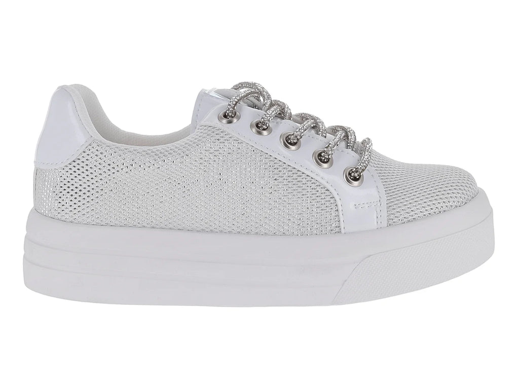 Tenis Divitas Plata para Niña