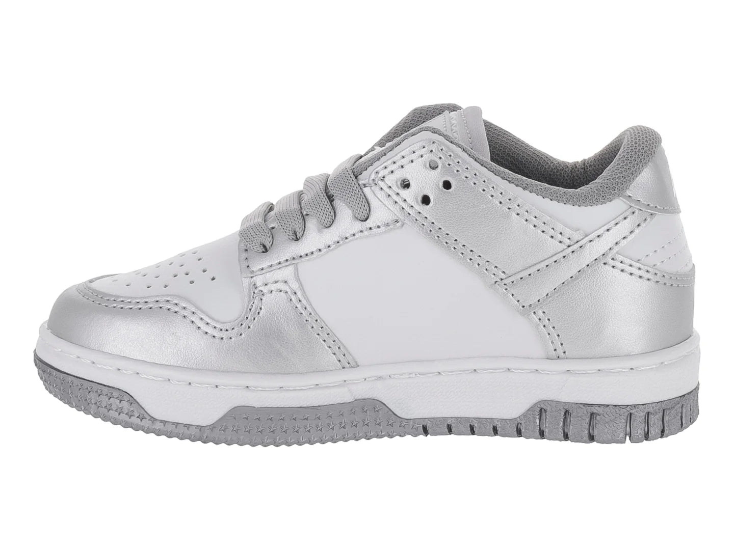 Tenis ATOK Blanco y Plata para Niña