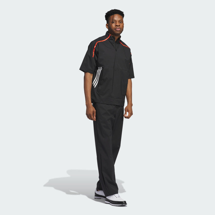 Men's adidas Core Provisional Short-Sleeve 1/2-Zip Jacket