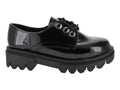 Zapatos Oxford Mauri Valero Negro Charol para Niña