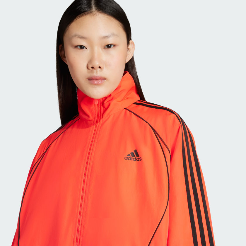 Women's adidas Teamgeist Adicolor Oversized Woven Track Top