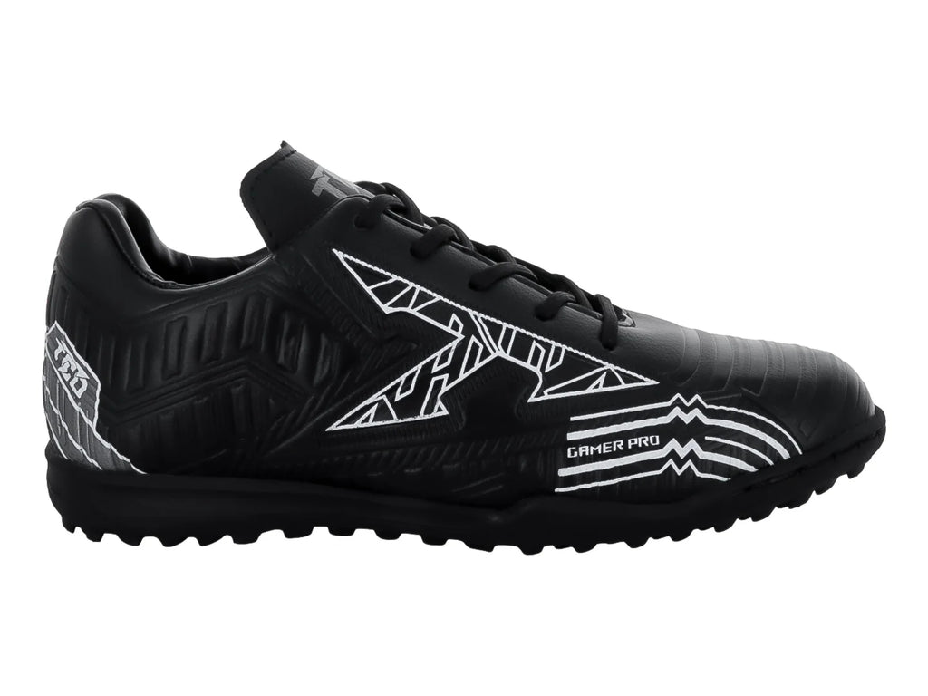 Tenis de Fútbol Leon Trucco Negro con Blanco para Niño
