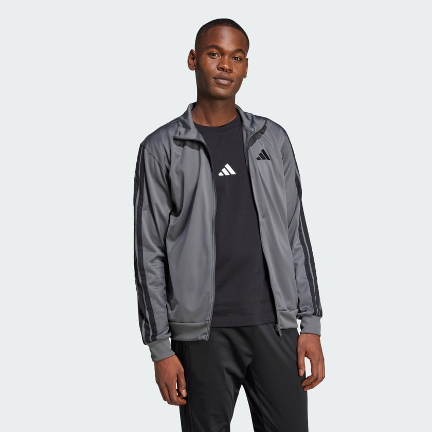 Men's adidas 3-Stripes Tricot Regular Track Jacket