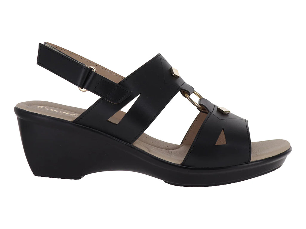 Sandalias Paulie Negro para Mujer