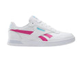 Tenis Reebok Court Advance Blancos con Rosa y Azul para Mujer