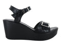 Sandalias de Plataforma Luna Rosa Color Negro para Mujer