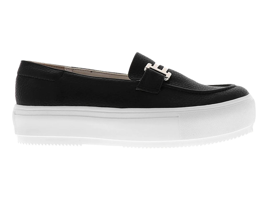 Tenis Casual Clinton Tambureado Negro para Mujer
