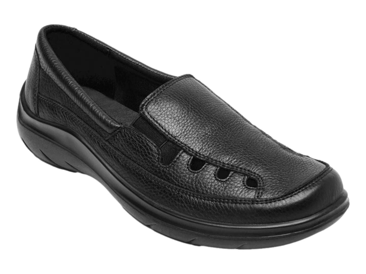 Zapatos Planos Flexi Negros para Mujer