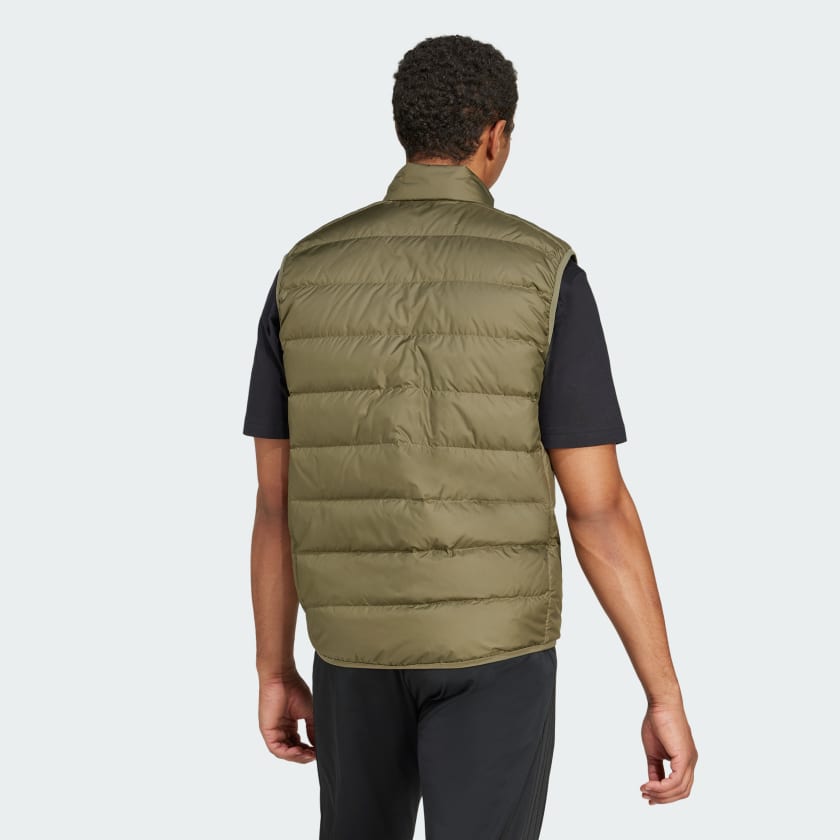 Men's adidas Essentials 3-Stripes Light Down Vest