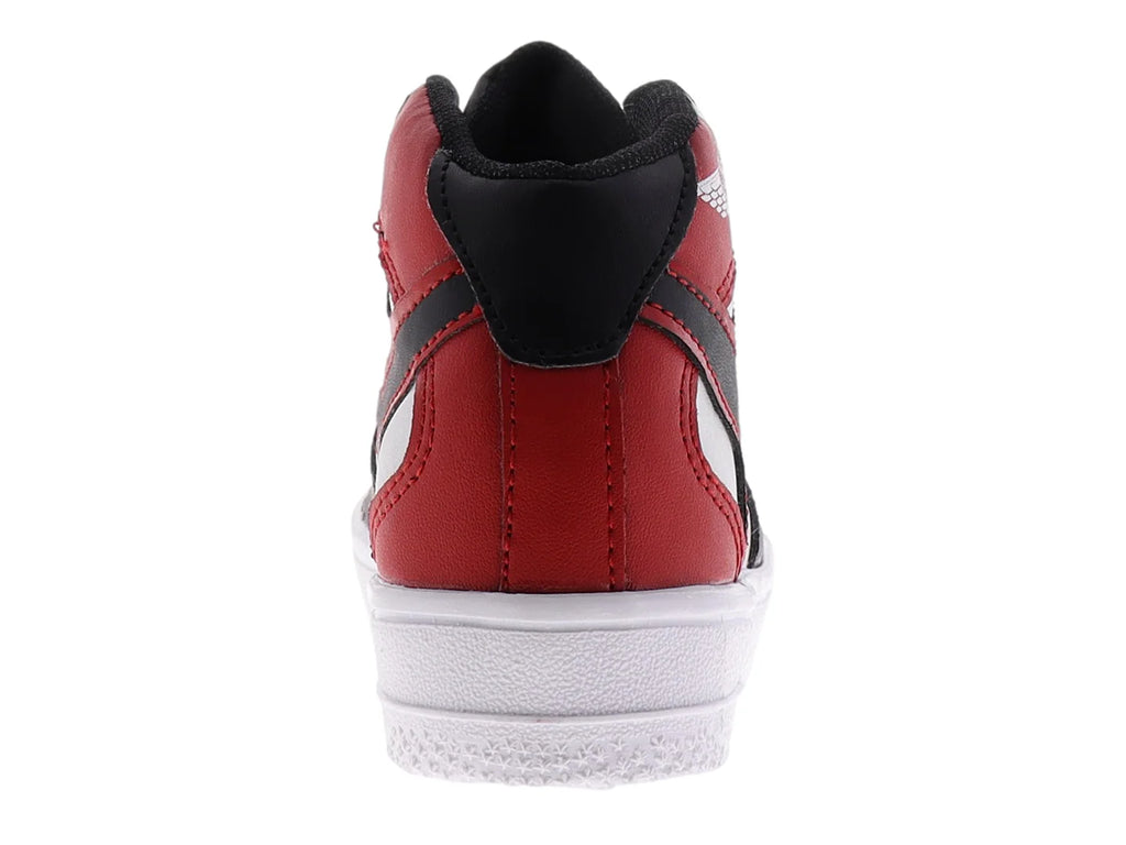 Tenis New Boys Negro Rojo Blanco para Niño