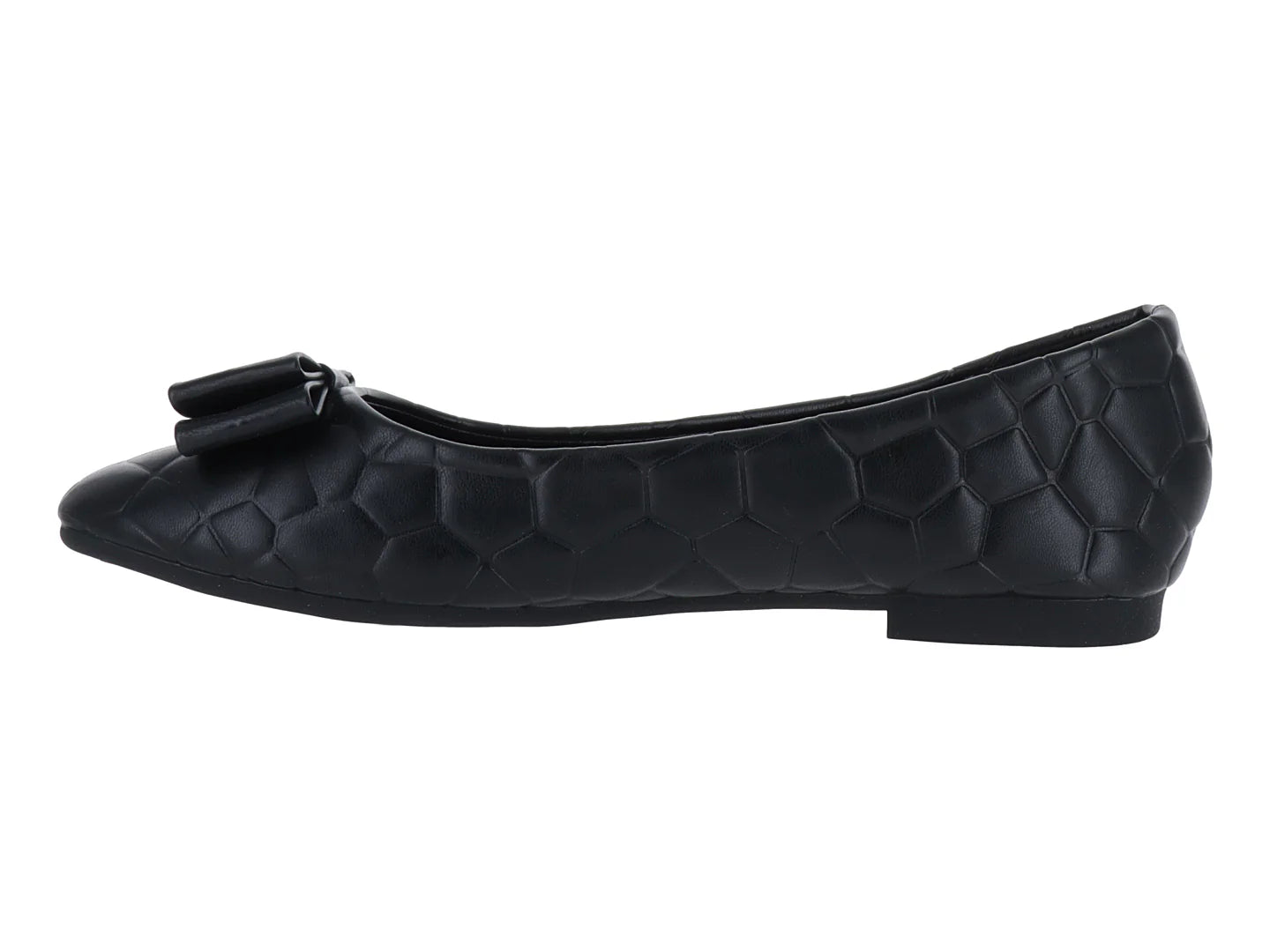 Zapatos Planos Roze Negros para Mujer