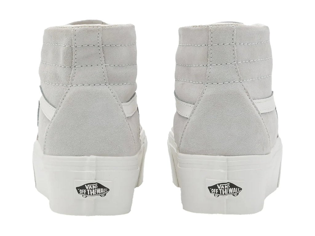 Tenis Vans Sk8 Hi Tapered Stackform Gris para Mujer