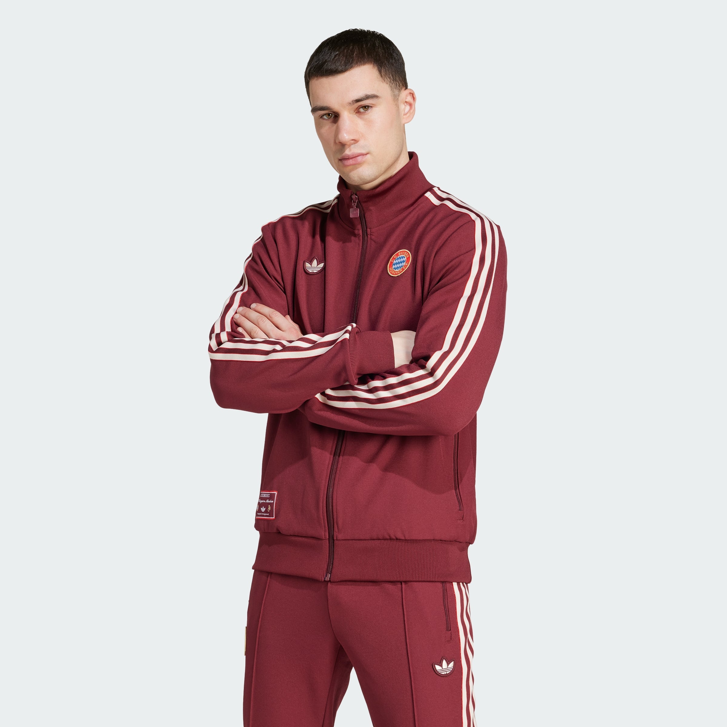 Men's adidas FC Bayern Terrace Icons Track Top