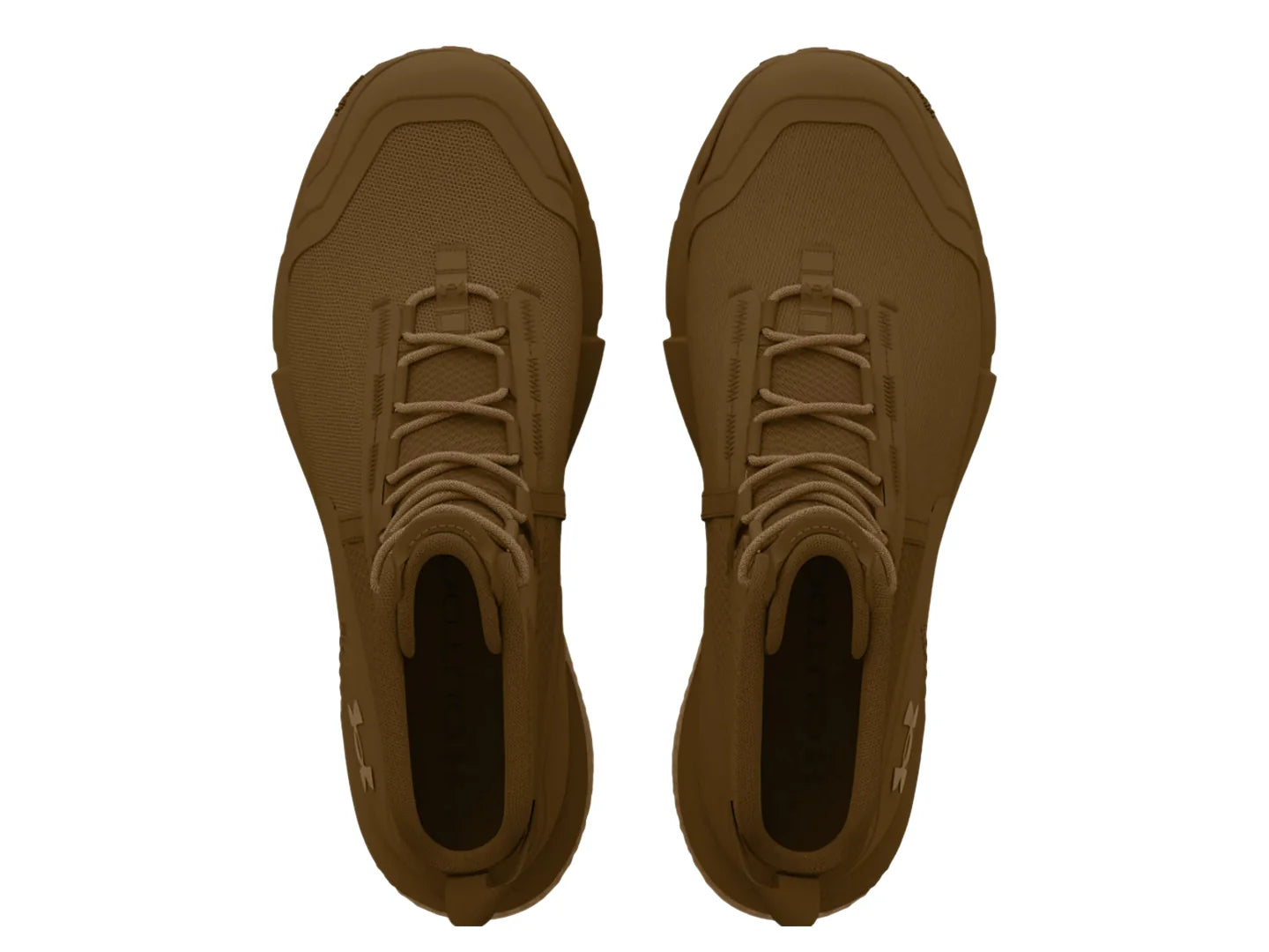 Botas Tácticas Under Armour Charged Valsetz Mid Color Marrón