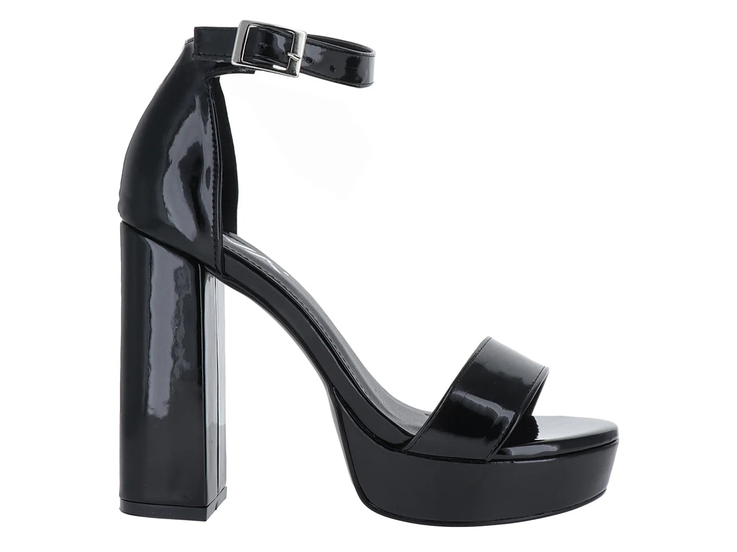 Sandalias Donova de Charol Negro para Mujer