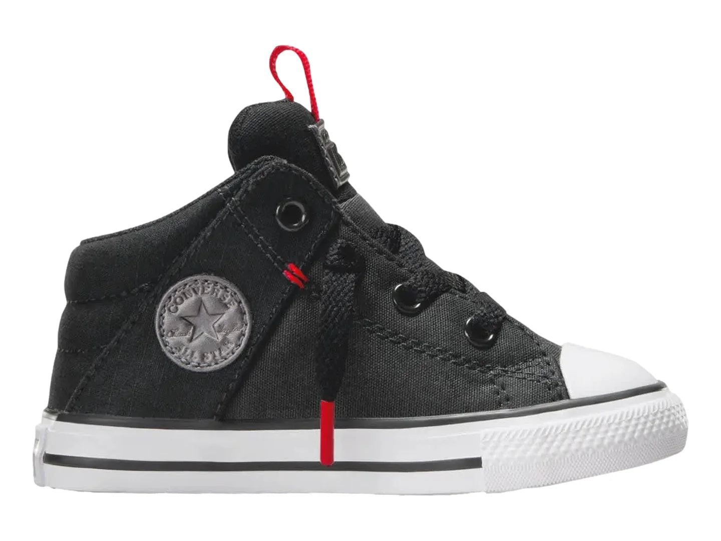 Tenis Converse Chuck Taylor Axel Vintage Negro y Blanco para Niño