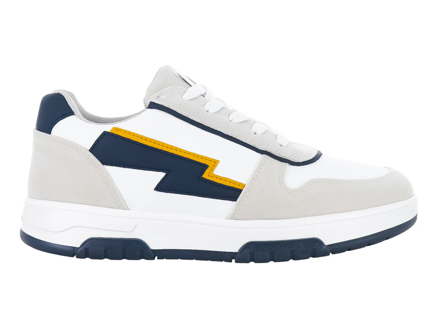 Tenis Teen Bambino Blanco Gris para Niño