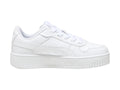 Tenis PUMA Carina Street Blanco y Oro para Niña