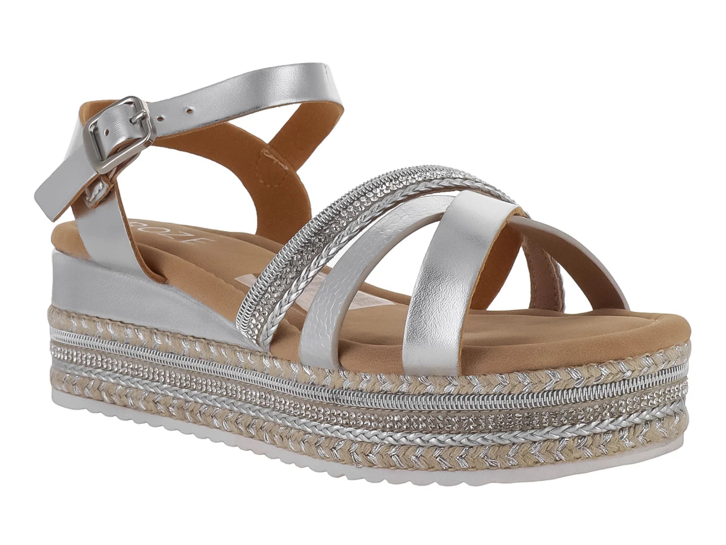 Sandalias ROZE Plata para Niña