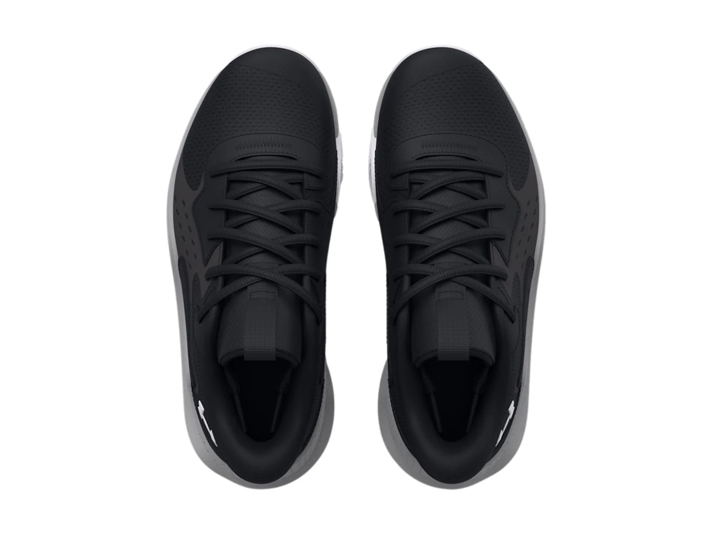 Tenis Under Armour PS Jet 23 Negro y Gris para Niño
