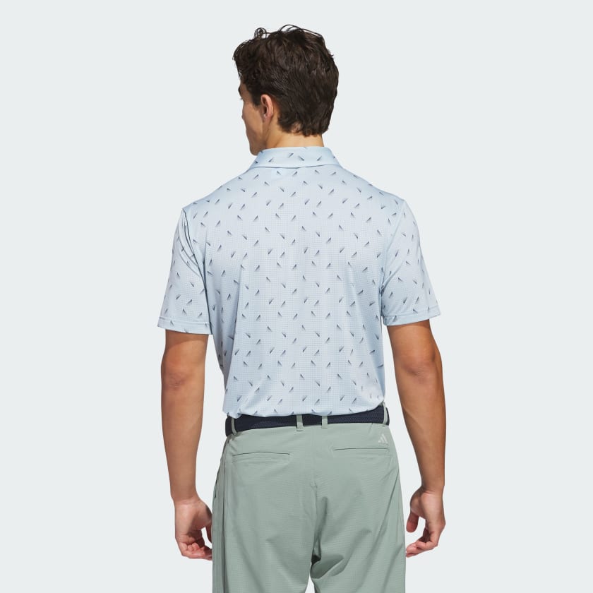 Men's adidas Ultimate365 Printed Mesh Polo Shirt
