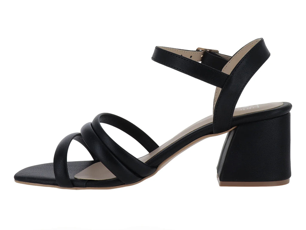 Sandalias Luna Rosa Negro para Mujer
