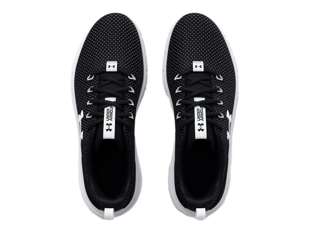 Tenis Under Armour UA Phade RN 2 Negro y Blanco para Hombre