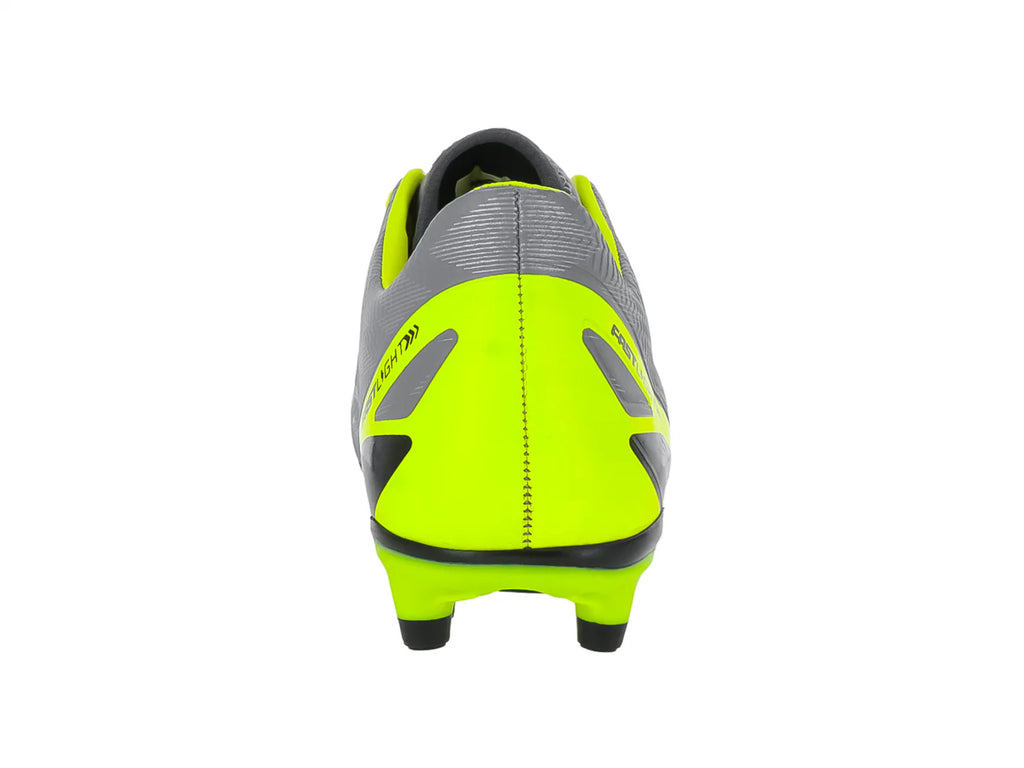 Tenis de Fútbol Furia Gris Neón para Niño