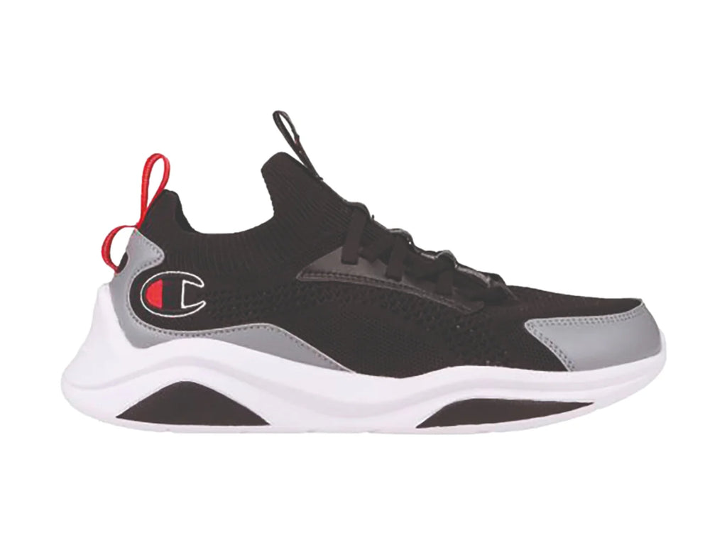 Tenis Champion Legend Lo Lace Negro y Gris para Hombre