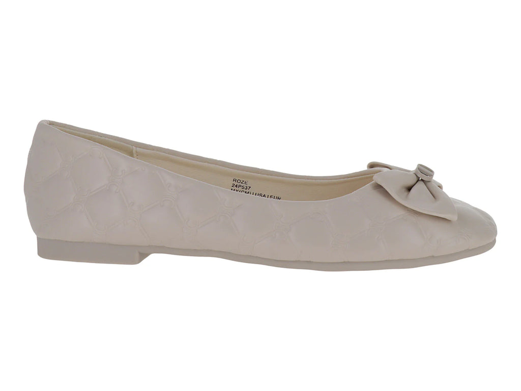 Zapatos Planos ROZE Color Off White para Mujer