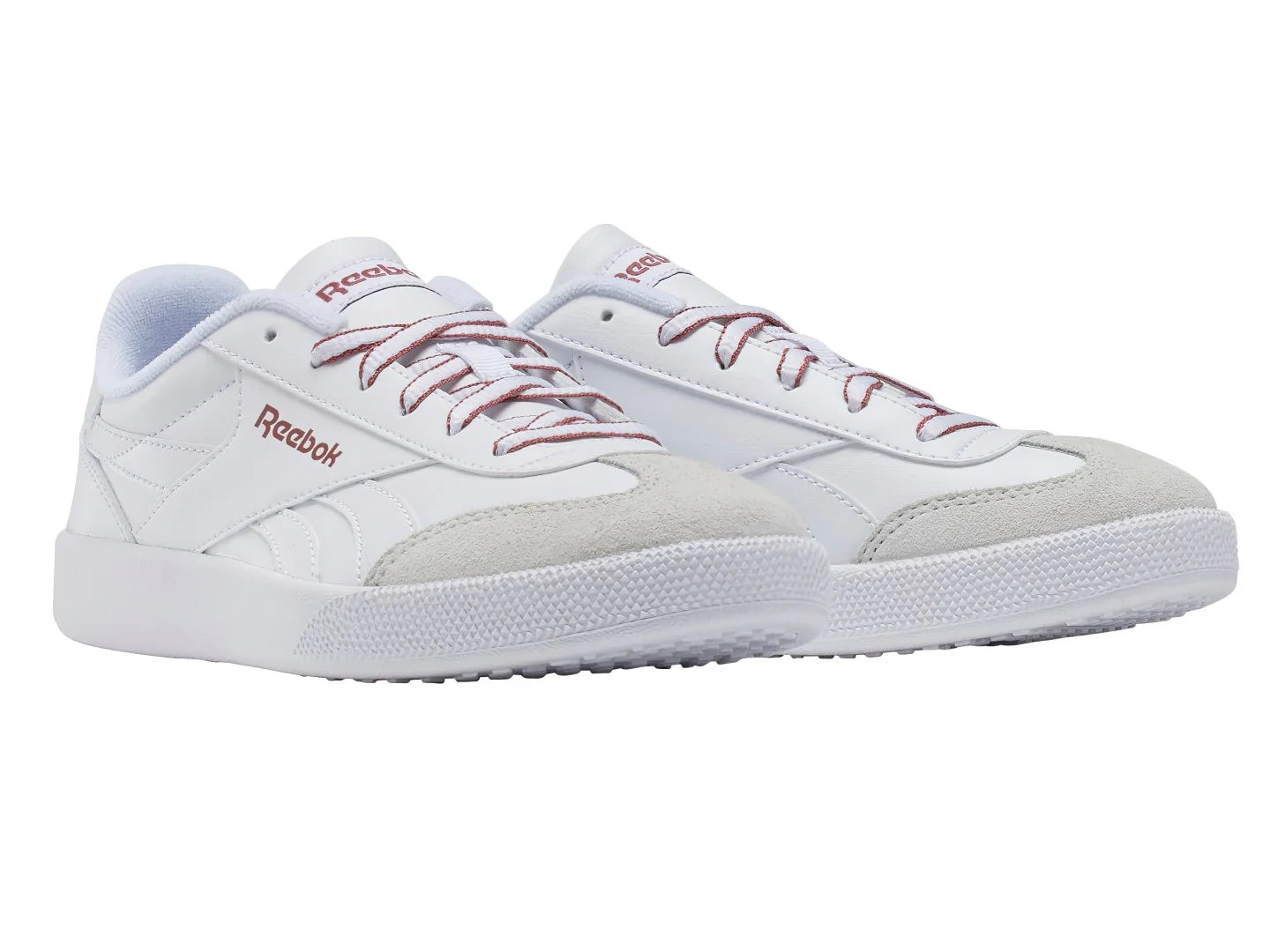 Tenis Reebok Smash Edge S Blanco y Rosa para Mujer