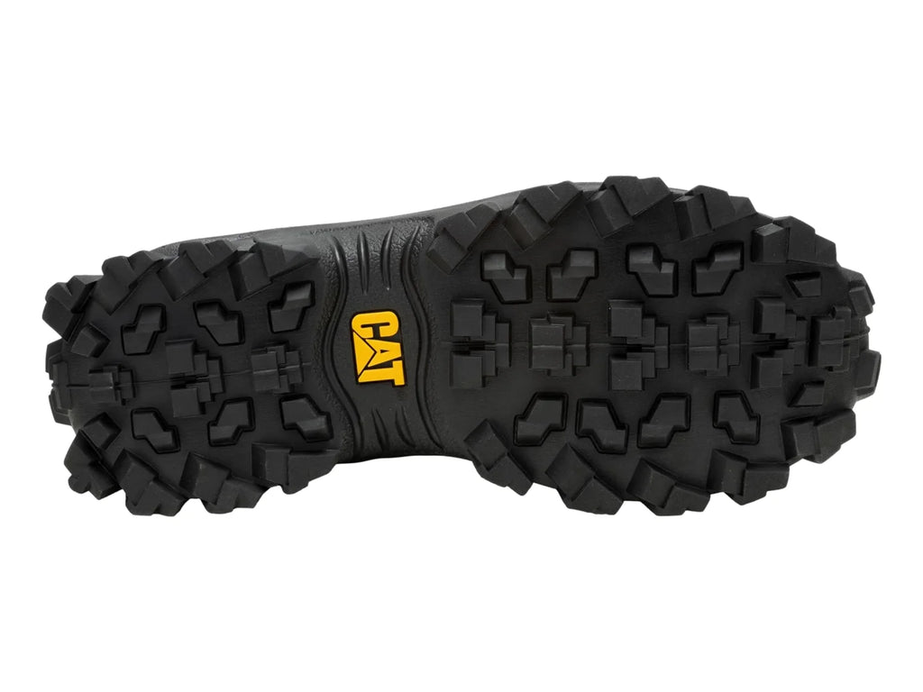 Tenis de Excursionismo Caterpillar Negro y Beige para Hombre