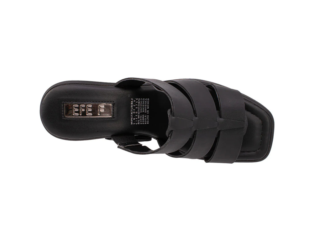 Sandalias de Plataforma EFE Negro para Mujer