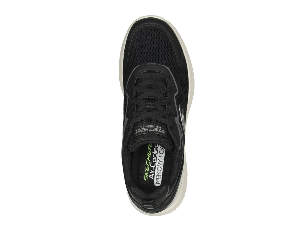 Skechers Tenis Negro y Gris para Hombre