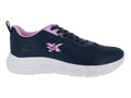 Tenis Makena Azul Marino y Rosa para Mujer