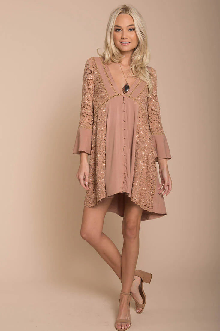 La Jolla Everyday Dress Mocha