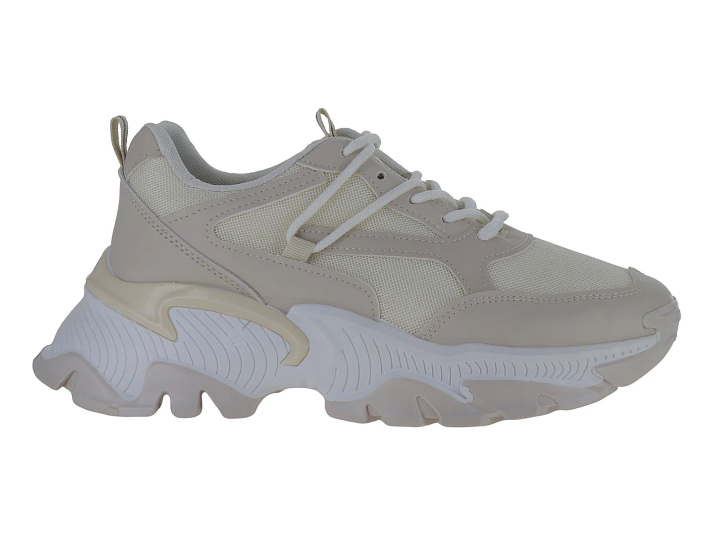Tenis Via Urbana Beige para Mujer