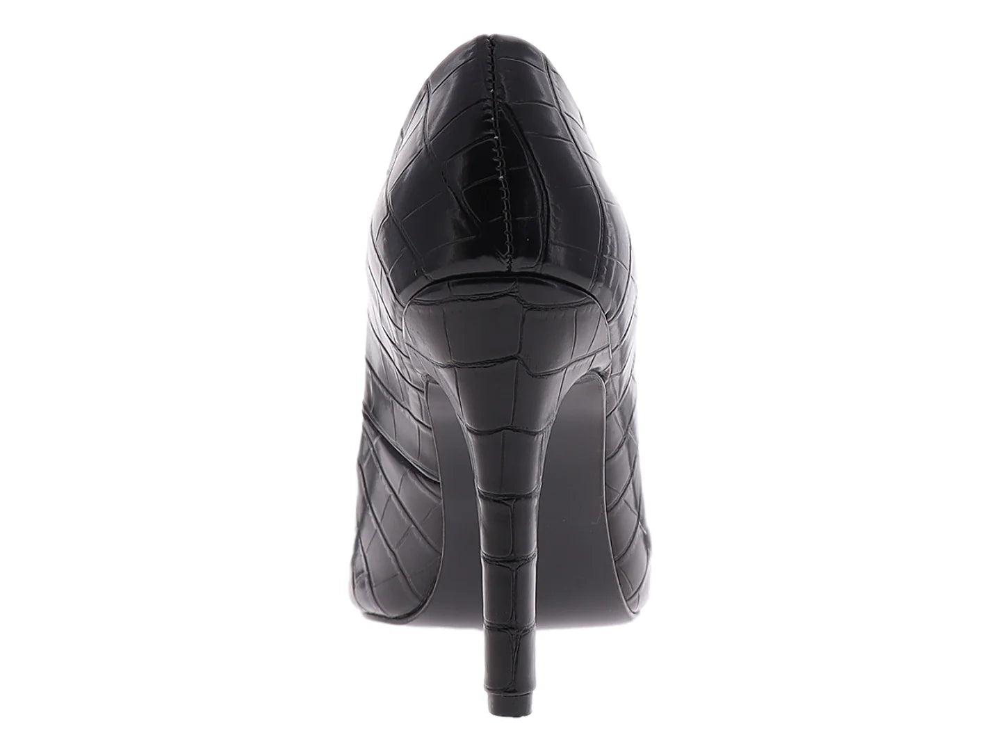 Zapatillas Luna Rosa Negro Efecto Croco