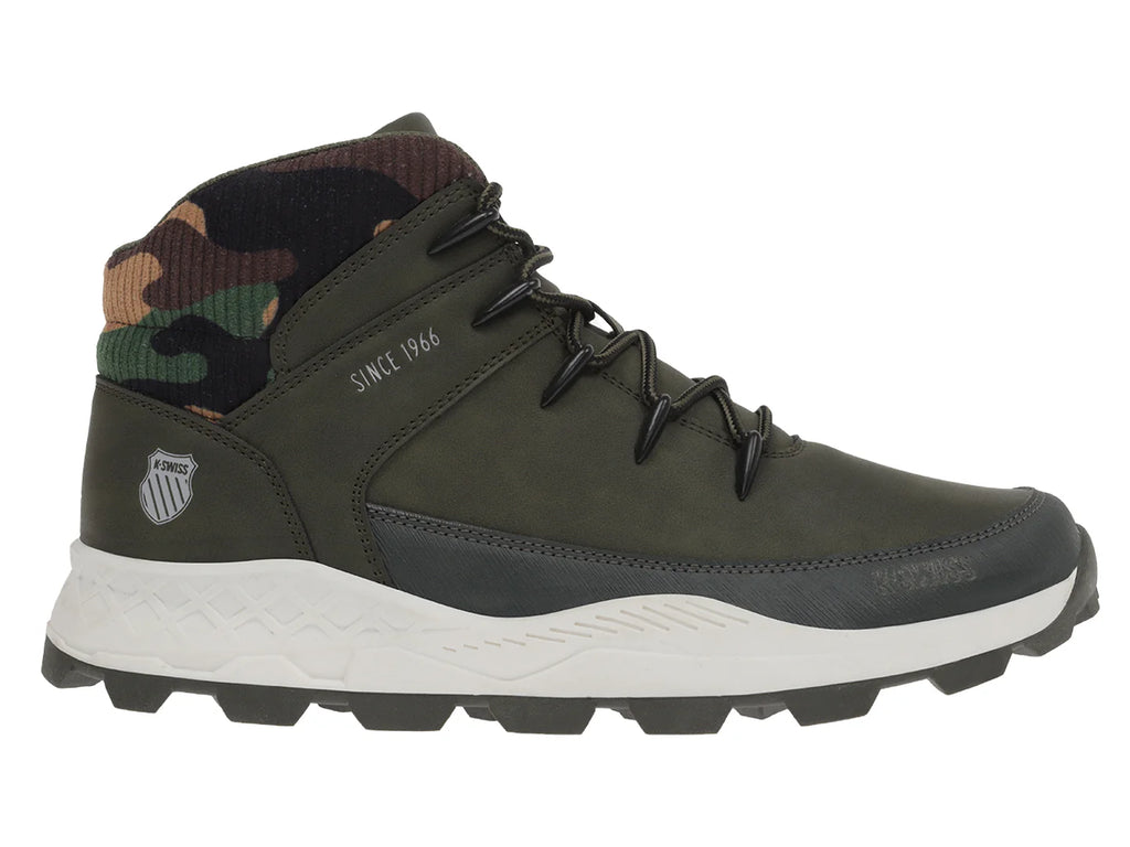 Tenis K Swiss Rodney Color Olivo para Hombre