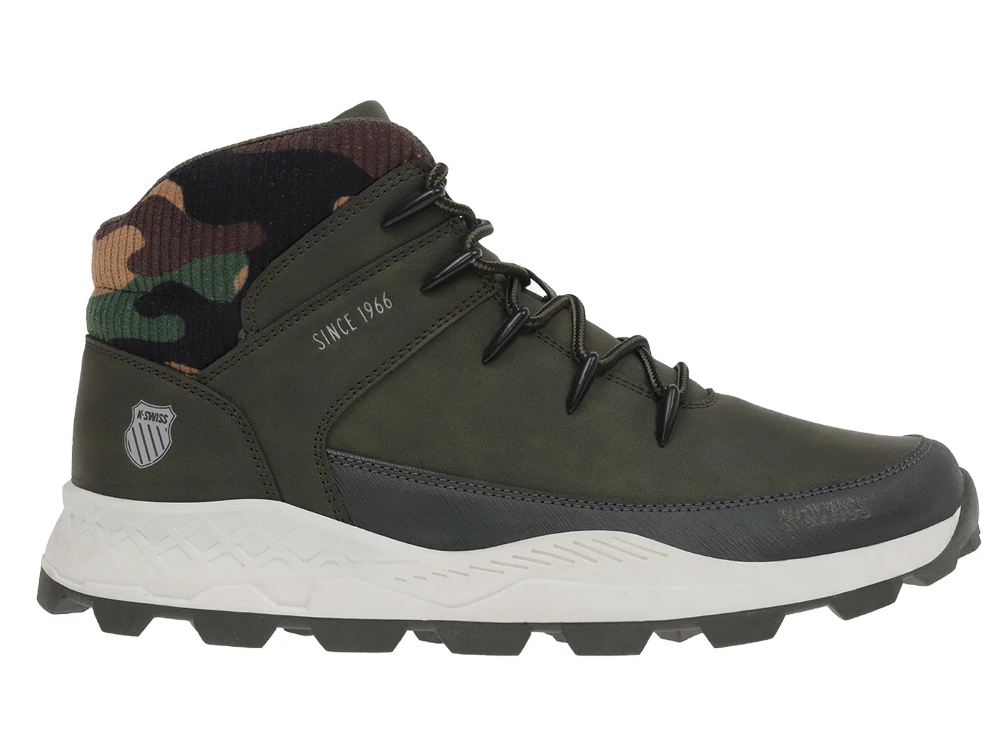 Tenis K Swiss Rodney Color Olivo para Hombre