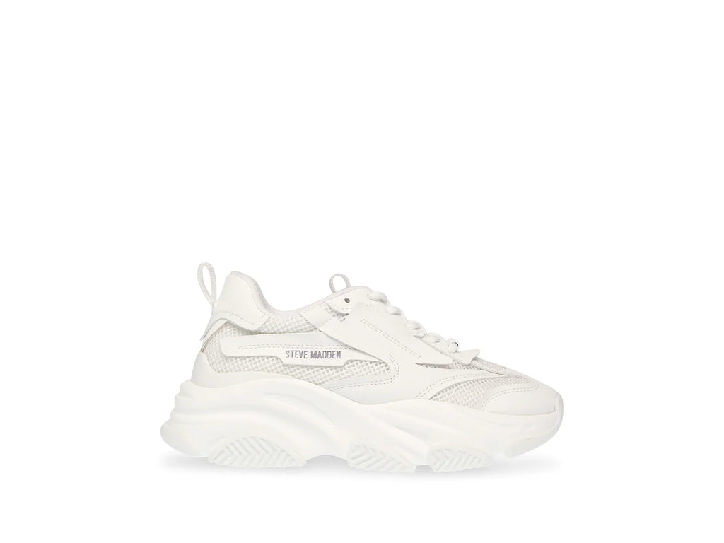 Tenis Steve Madden Posses Sion Blanco Multicolor para Mujer