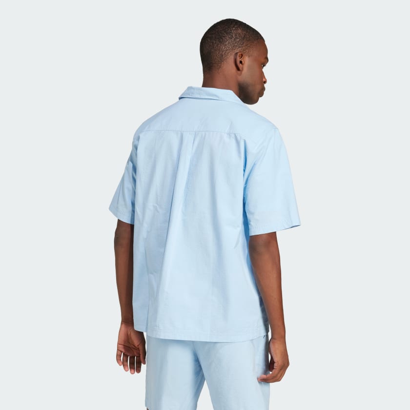 Men's adidas Essentials Seersucker Short Sleeve Shirt