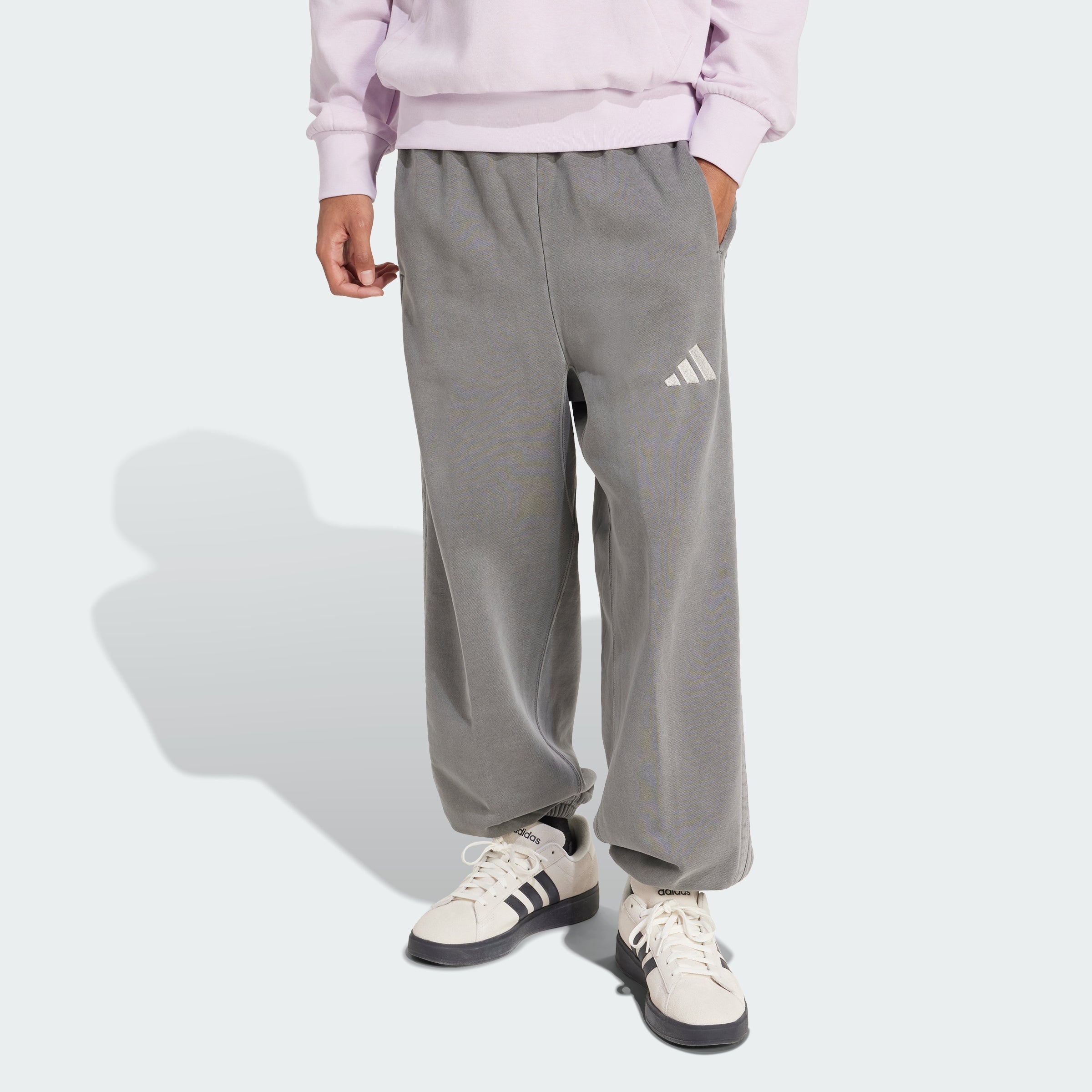 Men's adidas ALL SZN Fleece Washed Loose Pants