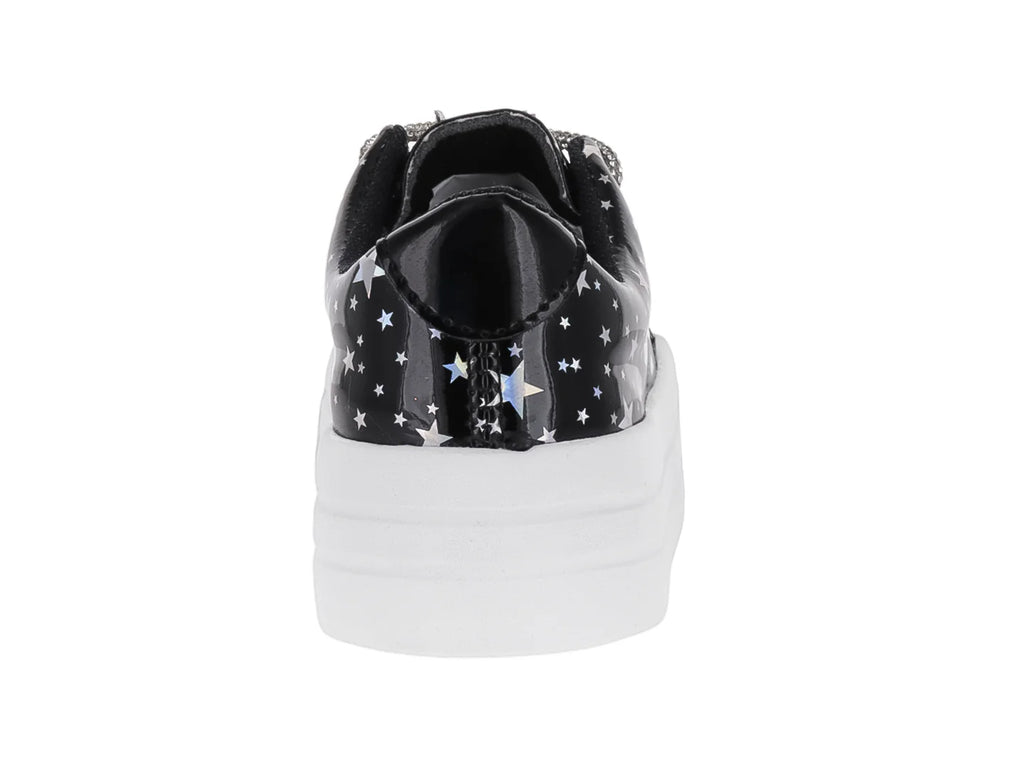 Tenis Divitas Negro de Charol para Niña