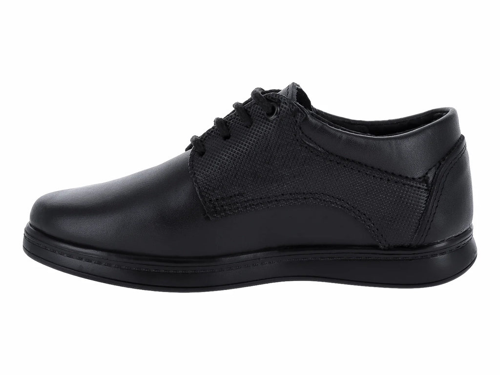 Zapatos Germany Negros de Cuero para Niño