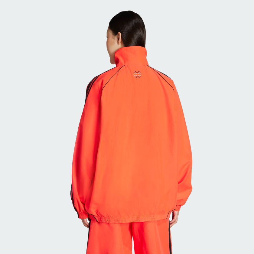 Women's adidas Teamgeist Adicolor Oversized Woven Track Top