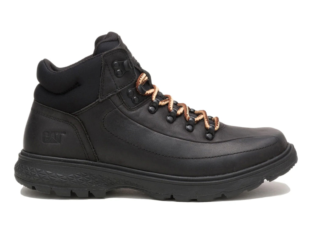 Botas Caterpillar de Piel Negro para Hombre