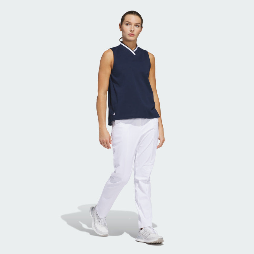 Women's adidas Go-To Sleeveless Polo Shirt