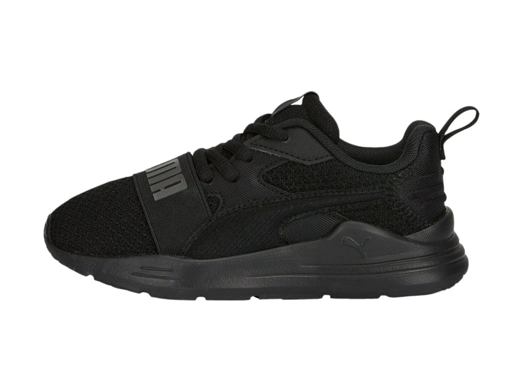 Tenis PUMA Wired Run Pure Negro para Niño